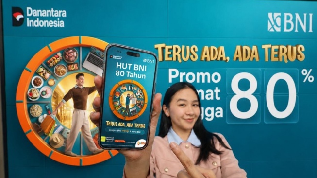 Sambut HUT ke-80, BNI Hadirkan Program Terus Ada, Ada Terus bagi Pengabdian untuk Negeri