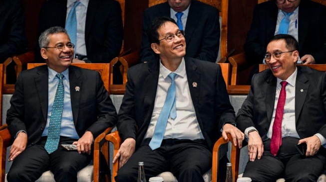 Menteri Keuangan Purbaya Yudhi Sadewa (tengah). [Dok. Kemenkeu]