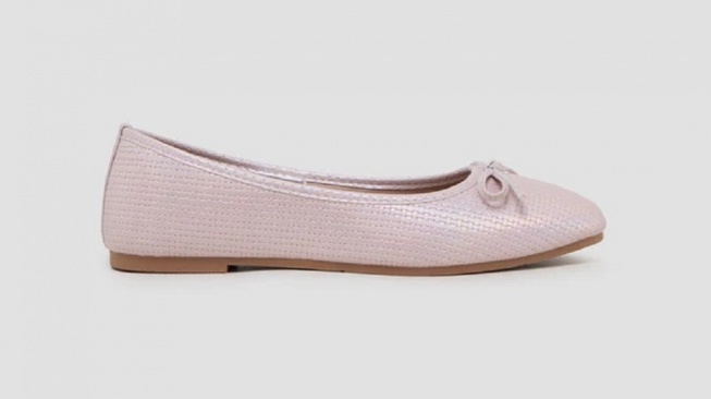 MxM Nevada Sepatu Ballerina SP12 - Dusty Pink (Shopee)