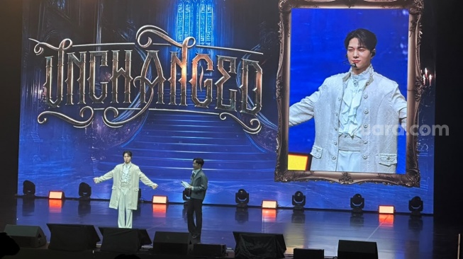 Kim Myungsoo Bikin Jakarta Meleleh di Fancon Solo, Panggil Fans Sayangku hingga Joget Kicau Mania