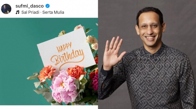 Dasco Ucapkan Ultah ke Nadiem Makarim, Netizen: Kode Keras Amnesti atau Abolisi?