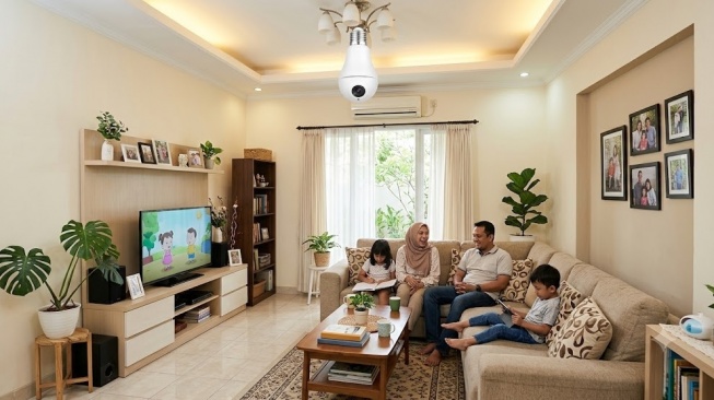 5 CCTV Bentuk Bohlam Lampu yang Praktis, Tinggal Putar dan Bisa Lihat Seluruh Ruangan