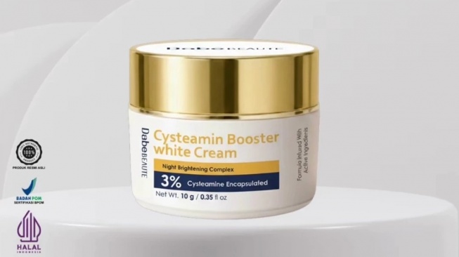 Dabe Beaute Cysteamine Booster White Cream (Shopee)