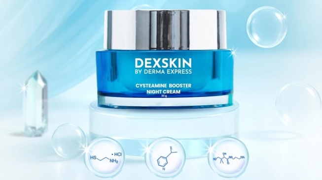 Dexskin By Derma Express Cysteamine Booster Night Cream (Shopee)