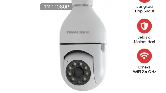 Taffware Kamera CCTV Bohlam WiFi YY012 (Shopee)
