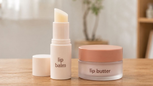 Perbedaan Lip Balm dan Lip Butter. (ChatGPT)
