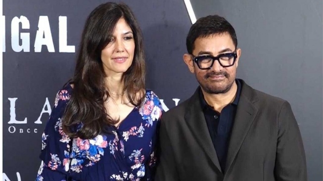 Intip Momen Sakral Pernikahan Tertutup Aamir Khan dan Gauri Spratt di Mumbai