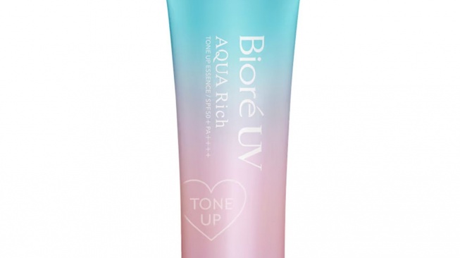 Biore UV Aqua Rich Tone Up Essence SPF 50+ PA++++