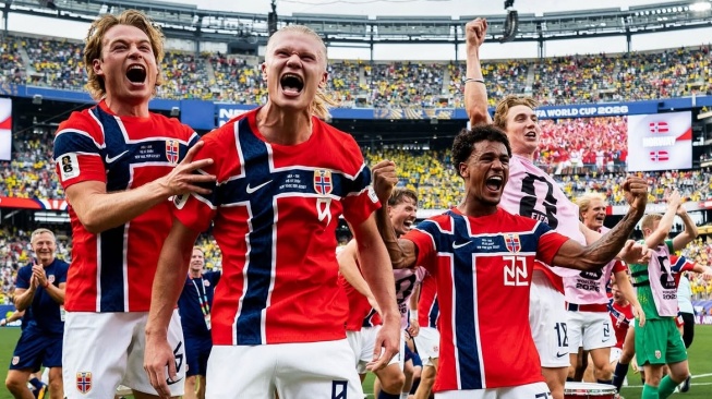 Statistik Gila Erling Haaland Usai Bawa Norwegia Permalukan Brasil [Instagram]