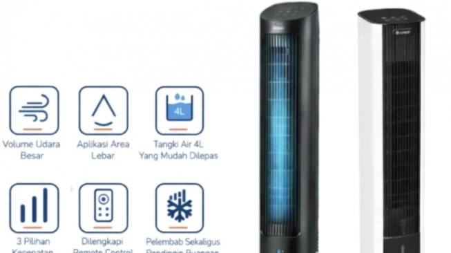 Gree Air Cooler Tower Fan GTA-ACOOL. [Shopee]