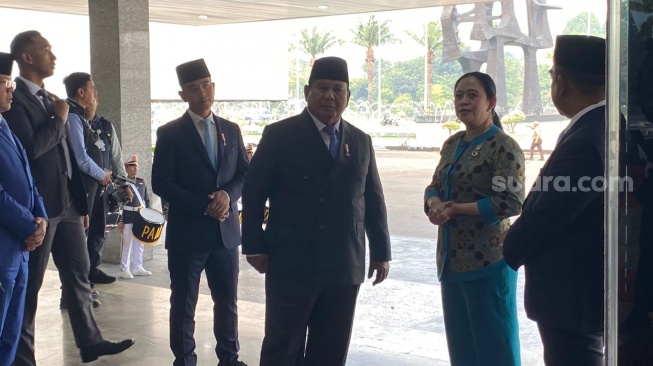 Prabowo-Gibran Bersiap Sambut Narendra Modi di Gedung Parlemen