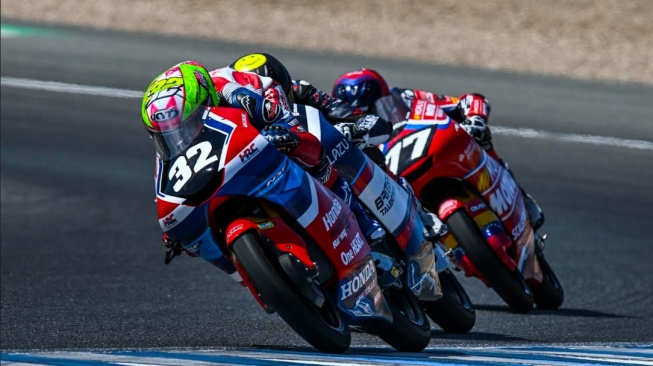 Tragedi Aspal 60 Derajat di Sirkuit Jerez: Aksi Berani Ramadhipa Bikin Jantungan di Moto3 Spanyol