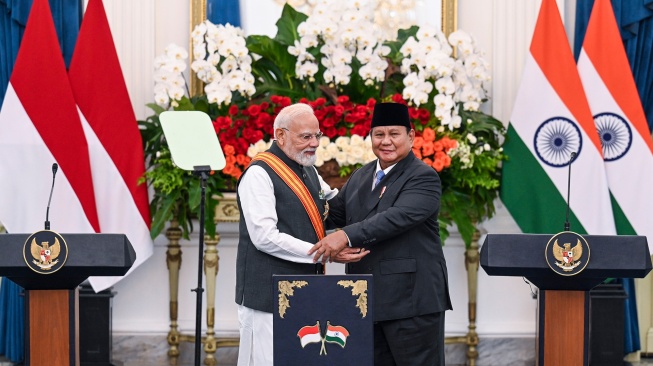 Prabowo dan Narendra Modi Sepakat Perkuat Kemitraan, 16 Kerja Sama Diteken