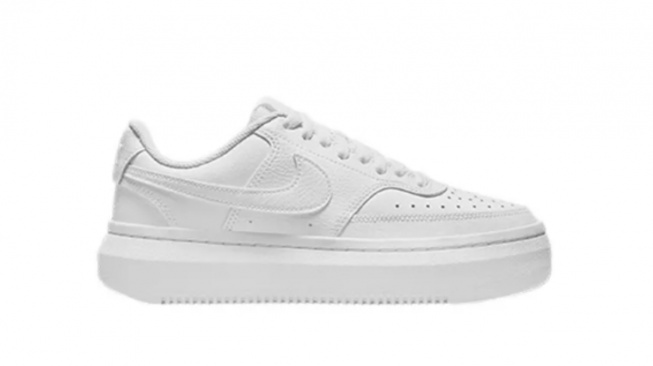 Nike Court Vision Alta Women's Sneakers – White.