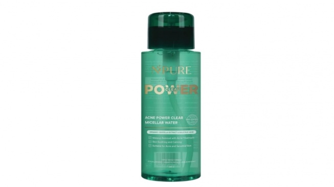 NPURE Acne Cica Power Clear Micellar Water (Shopee)