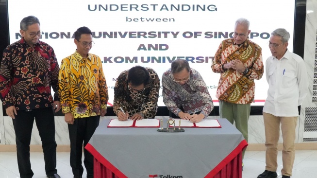 Telkom University Gandeng NUS, Telkom Dorong Talenta Digital Indonesia Berdaya Saing Global