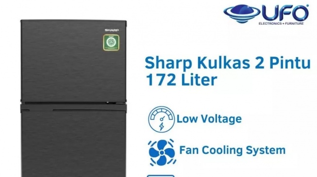 Sharp SJ-195MNHS (Shopee)