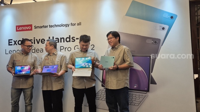 Lenovo Idea Tab Pro Gen 2 Dirilis, Tablet AI Snapdragon 8s Gen 4 dengan WPS Office PC Level