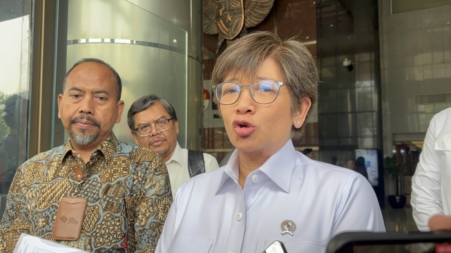 Agustina Arumsari Bungkam Soal Rangkap Jabatan: Fokus Kami Hari Ini Cuma Tindak Lanjut KPK