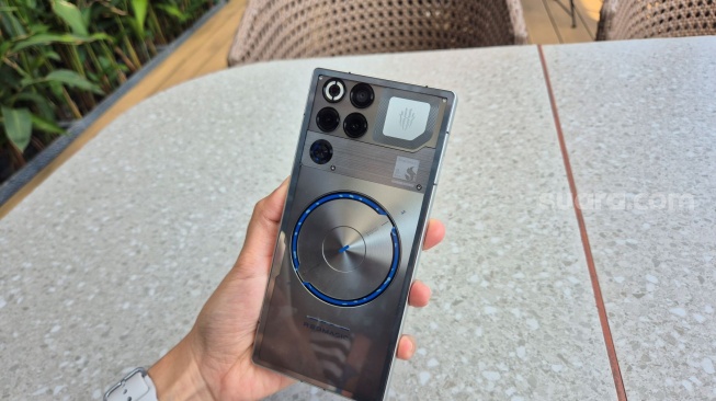 REDMAGIC 11S Pro dalam acara Media Hands-on di Jakarta, belum lama ini. [Suara.com/Dythia]