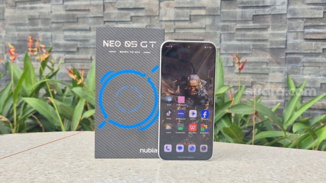 nubia Neo 5 GT Special Edition dalam acara Media Hands-on di Jakarta, belum lama ini. [Suara.com/Dythia]