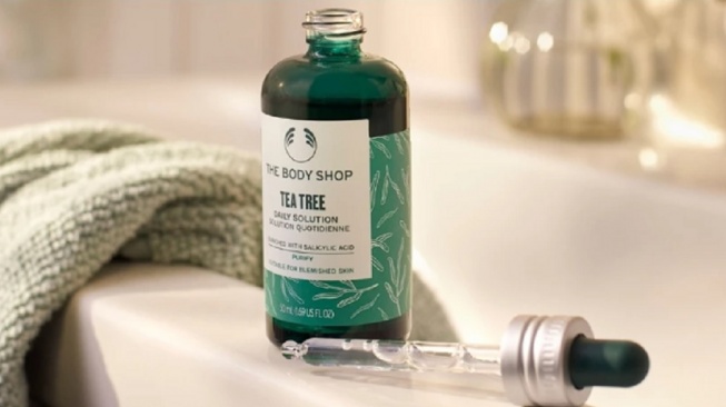 The Body Shop Tea Tree Daily Solution Serum (Shopee)