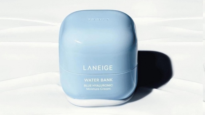 Laneige Water Bank Blue Hyaluronic Cream Moisturizer (Shopee)