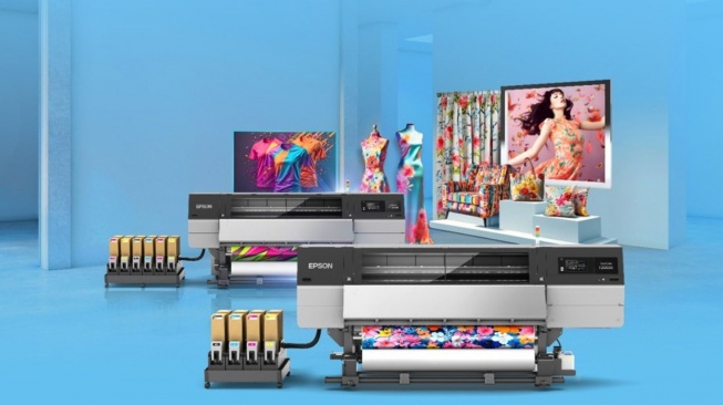 Epson Perkuat Dominasi di Industri Tekstil Digital Lewat Printer Dye-Sublimation Generasi Terbaru