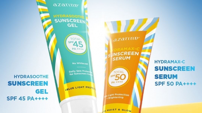 Sunscreen Azarine Hijau dan Oranye Bedanya Apa? Cek Kandungan, Manfaat, dan Harganya