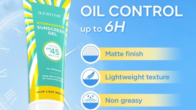 Sunscreen Azarine. (Shopee)
