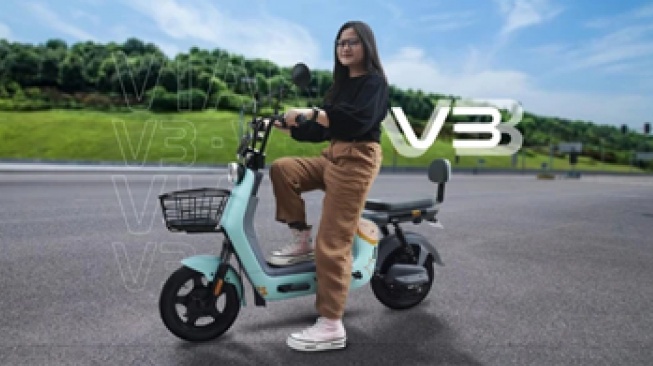 viar v3 sepeda listrik antar jemput anak sekolah (viar)