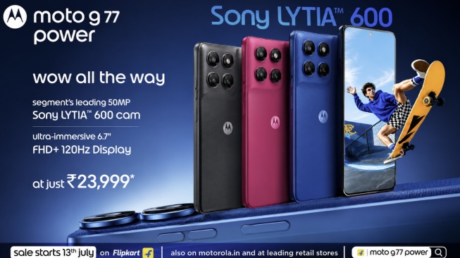 Moto G77 Power. [Gizmochina]