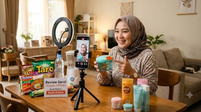 Cara Gabung Shopee Affiliate, Tips untuk Ibu Rumah Tangga Dapat Cuan Tambahan