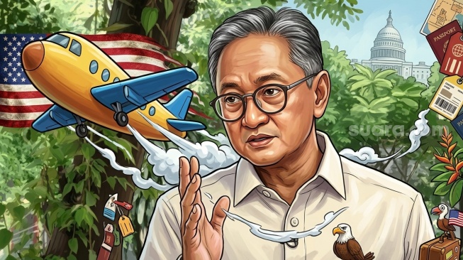 Explainer: Menteri PU 'Dinas Bareng Keluarga' ke Amerika Bertepatan Final Piala Dunia