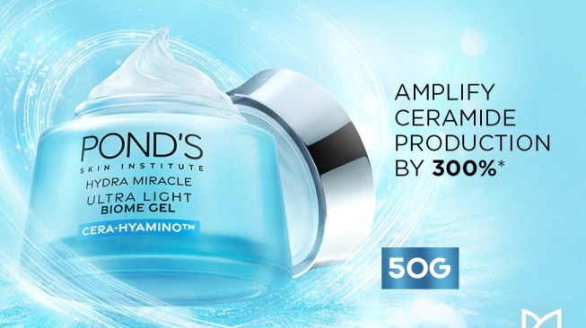 POND'S Ultra Light Biome Hydrating Moisturizer Gel (Shopee)