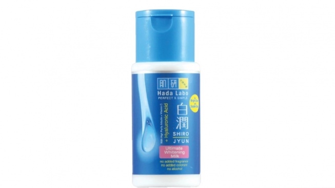 Hada Labo Shirojyun Ultimate Whitening Milk (Shopee)