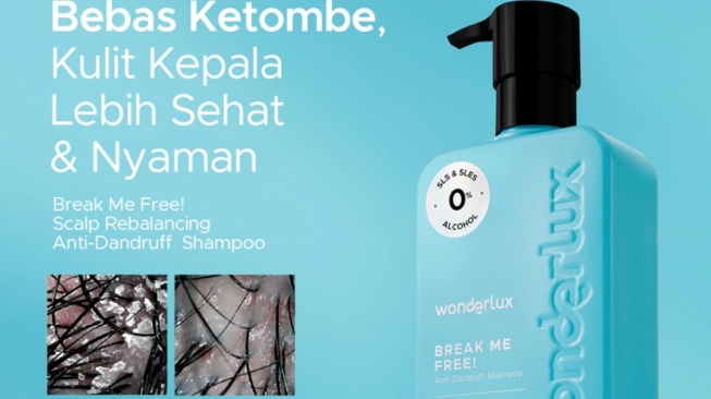 Wonderlux Shampoo Break Me Free.