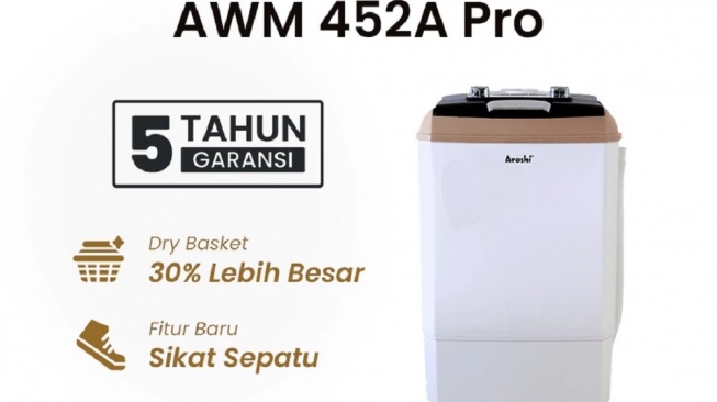 Arashi Mesin Cuci AWM 452A Pro (Shopee)