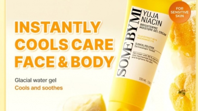 Some By Mi Yuja Niacin Brightening Moisture Gel Cream (Shopee)