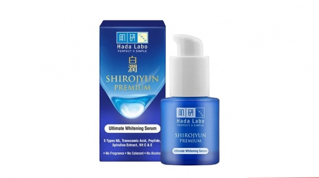 Hada Labo Shirojyun Premium Ultimate Whitening Serum (Shopee)