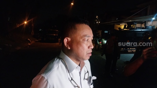 Ketua RW setempat, Agung Hermawan [Andi Ahmad S/Suara.com]