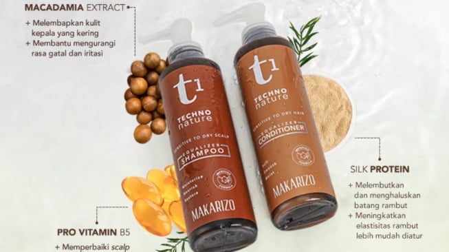 Makarizo T1 Techno Nature Equalizer Shampoo.