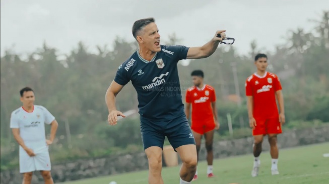 TC Timnas Indonesia di Bali. [Dok. KitaGaruda]