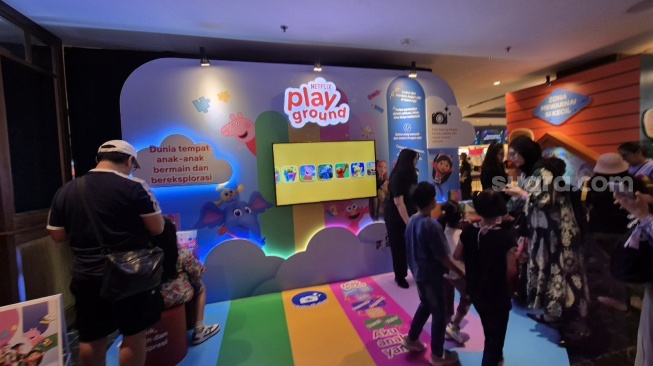 Netflix Family Festival 2026: World of Wonder di Jakarta, Sabtu (11/7/2026). [Suara.com/Dythia]