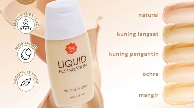 Viva Liquid Foundation. (Shopee/Viva Cosmetics Authorized Store Surabaya)