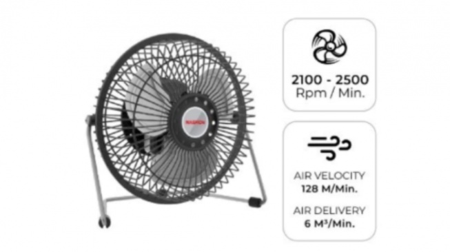 Miyako Desk Fan KAD-06, [Shopee]
