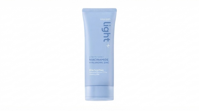Wardah Light+ Low pH Nano Niacinamide Hyaluronic Zinc Whip Facial Foam