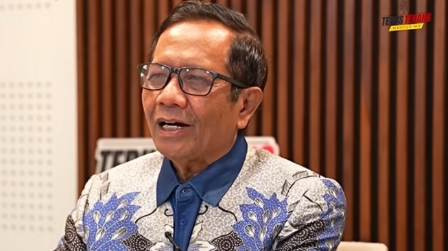 Mantan Menteri Koordinator Politik, Hukum, dan Keamanan (Menko Polhukam) Mahfud MD.