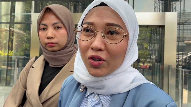 Kuasa hukum Yaqut, Mellisa Anggraini. [Suara.com/Dea]