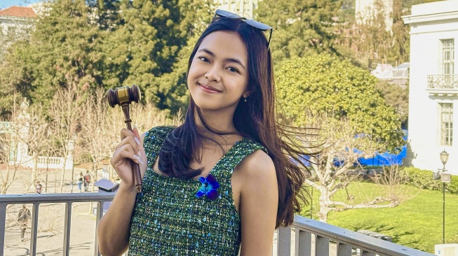 Selain beprestasi di bidang akademik, Nadine Kei Inara juga memiliki bakat besar di dunia musik [Instagram]